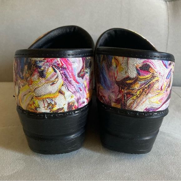 Sanita Swirl Pattern Clogs Size EU 38 US 7 - Picture 5 of 9